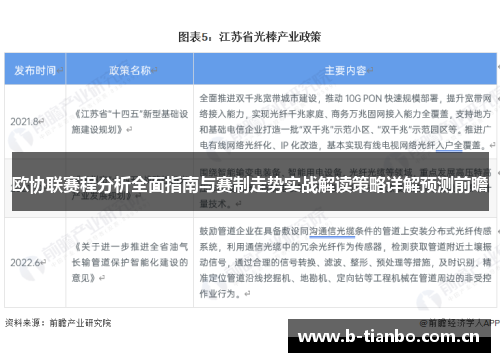 欧协联赛程分析全面指南与赛制走势实战解读策略详解预测前瞻